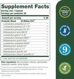 MegaFood Digestive Probiotic - 12 Strain Vegetarian Formula for Gut Health & Digestive Support, 30 Billion CFU, 30 Capsules