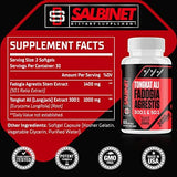 2400mg Fadogia Agrestis Tongkat Ali Supplements - Third Party Tested - 1400mg Fadogia Agrestis & 1000mg Tongkat Ali, Maximum Strength, Muscle Mass & Athletic Performance