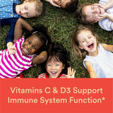 SmartyPants Kids Daily Zinc Gummies - Omega 3 Fish Oil Multivitamin for Immunity - Gluten Free