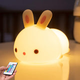 One Fire Cute Silicone Rechargeable LED Night Light for Kids