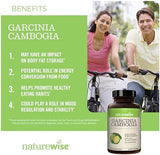 NatureWise, Garcinia Cambogia, 180 Vegetarian Capsules