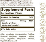 Solgar Chelated Zinc Tablets (250 Pieces)