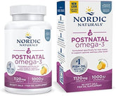 Nordic Naturals Postnatal Omega-3: Essential Fatty Acids for Mom (60 Soft Gels)