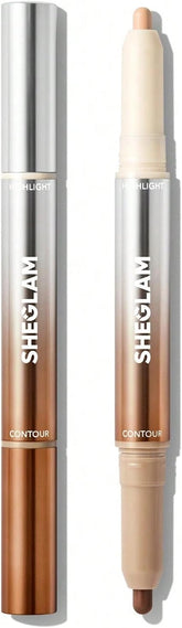 SHEGLAM Fine Line 2-in-1 Nose Contour & Highlight Pen - Chestnut