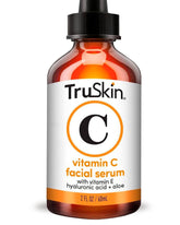 TruSkin Vitamin C Face Serum – Anti Aging Brightening Serum with Hyaluronic Acid & Vitamin E – Reduces Dark Spots & Fine Lines – 2 Fl Oz