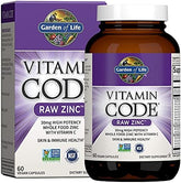 Garden of Life Vitamin Code Raw Zinc - 60 Veggie Caps