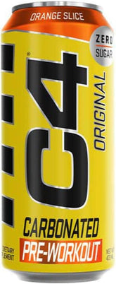 C4 Energy Drink Orange Slice – 500ml – Fast-Acting Energy & Focus