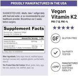 NatureWise, Vegan Vitamin K2, MK-7 & MK-4, 90 Vegetarian Softgels