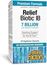 Natural Factors IBS Relief Biotic 7 Billion CFU - 30 Capsules