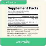 NatureWise, 5-HTP Plus+, 200 mg, 60 Vegetarian Capsules