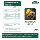 Oladole Natural Magnesium Citrate 420mg - 120 Tablets for Sleep, Relaxation & Muscle Support