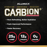 ALLMAX, CARBION+™ With Electrolytes, Blue Ice, 25.6 oz (725 g)