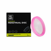 Pee Safe Reusable Menstrual Disc - Eco-Friendly, Comfortable Period Protection