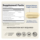 BioSchwartz 40 Billion CFU Probiotic Unflavored - 60 Capsules