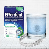 Efferdent Retainer Cleaning Tablets Denture Cleanser Tablets For Dental Appliances Fresh Clean Minty Fresh 90 Tablets