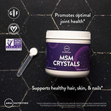 MRM MSM Crystals - Joint Health, Hair, Skin & Nails Support (200 Servings)