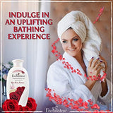 Enchanteur Rose Oud Amour Shower Gel (550ml) - Luxurious Floral Shower Experience