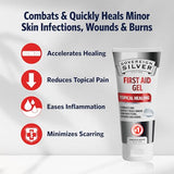 Sovereign Silver First Aid Gel - 2 fl oz (59 ml) - Antimicrobial Wound Care