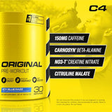 Cellucor C4 Original Explosive Pre-Workout - Icy Blue Razz (180g)