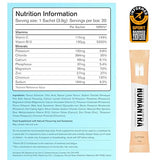 Humantra Lychee Hydration Packets | Zero Calorie Electrolyte Powder with Immune & Metabolic Support