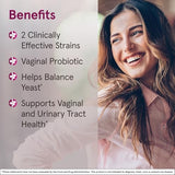 Vegan probiotic supplement for women, 1 billion CFU, 60 capsules by Jarrow Formulas