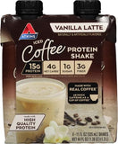 Atkins Iced Coffee Vanilla Latte Protein-Rich Shake - 4 Shakes