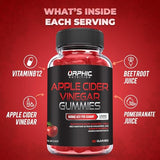 Apple Cider Vinegar Gummies 1000mg - Weight Loss, Energy & Gut Health Support with B12, Beetroot & Pomegranate