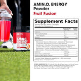 Optimum Nutrition Amino Energy - Pre Workout with Green Tea, BCAA, Amino Acids, Keto Friendly, Green Coffee Extract - Fruit Fusion, 65 Servings