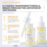 DEleventh Vitamin C Brightening Face Serum - 37ml | 3-O-Ethyl Ascorbic Acid, Niacinamide & α-Arbutin for Dark Spots, Fine Lines & Hydration