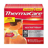 ThermaCare Advanced Neck Pain Therapy HeatWraps – 9 Air-Activated Wraps for Neck, Wrist & Shoulder, Up to 16 Hours Relief