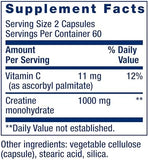 Life Extension, Creatine Capsules, 120 Capsule