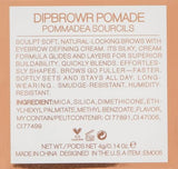 O.TWO.O Dipbrow Pomade Eyebrow Gel - Medium Brown | Waterproof & Smudge-Proof