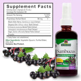 Nature's Answer Sambucus Black Elderberry Spray - 2 fl oz