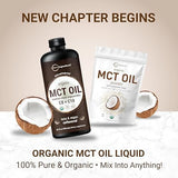 Micro Ingredients Organic MCT Oil Powder - Keto-Friendly Fuel