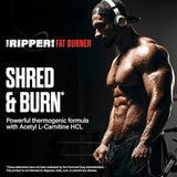 JNX Sports The Ripper Thermogenic Fat Burner: Shred Fat, Unleash Your Potential