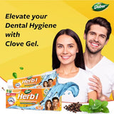 Dabur Herbal Advanced Clove Gel Toothpaste for Cavity Protection - 150g