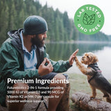 Futurebiotics Vitamin K2 (MK7) with D3 Supplement - Non-GMO Formula - 5000 IU Vitamin D3 & 90 mcg Vitamin K2 MK-7, 120 Vegetarian Capsules