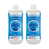SPI Pure Medical Grade Distilled Water (2 x 1000ml) - Lab & Healthcare Use