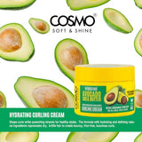 Cosmo Soft & Shine Hydrating Avocado & Shea Butter Curling Cream 325g – Define & Tame Frizz