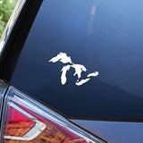 AGL Great Lakes of Michigan Premium Weatherproof Vinyl Car Decal