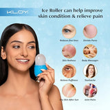 KLOY Ice Roller for Face, Neck & Body - Reduces Puffiness & Soothes Skin - Random Color