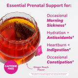 Pink Stork Morning Sickness Relief Bundle: Prenatal Vitamins & Tea