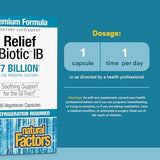 Natural Factors IBS Relief Biotic 7 Billion CFU - 30 Capsules
