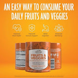 Country Farms, Fruits & Veggies, Daily Whole Food Supplement, Mixed Fruit, 60 Gummies
