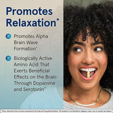 Jarrow Formulas L-Theanine 100mg for Calm & Focus Support, 60 Veggie Caps