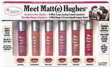 theBalm Meet Matt(e) Hughes Set of 6 Mini Long-Lasting Liquid Lipsticks - Travel-Friendly Kit