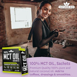 Nature's Aid MCT Oil Sachets: Boost Energy Naturally