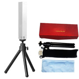 Crystal Optical Prism Rainbow Light - Clear 130mm Glass Triangle with Tripod Stand for Photography & Home Decor