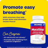 Enzymedica MucoStop: Mucus Relief Support (96 Capsules)