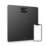 ميزان Withings الرقمي الذكي - BMI، مزامنة متعددة المستخدمين، وضع الحمل والرضيع